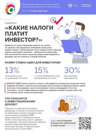 «Какие налоги платит инвестор?»